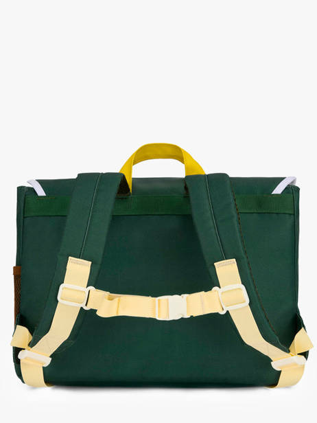 Cartable 1 Compartiment Hello hossy Vert cool kids 7 vue secondaire 4