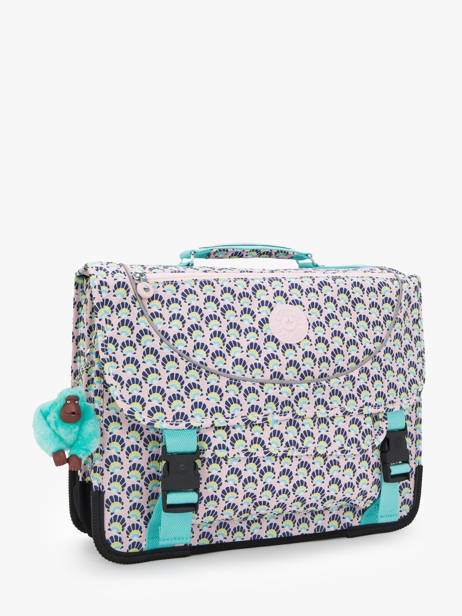 2-compartment Preppy Satchel Kipling Multicolor back to school KI6543 other view 2