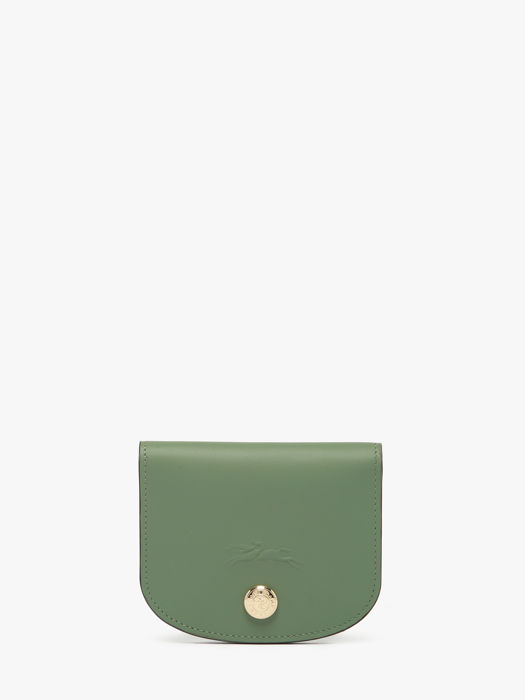 Longchamp Epure timeless Bill case / card case Green