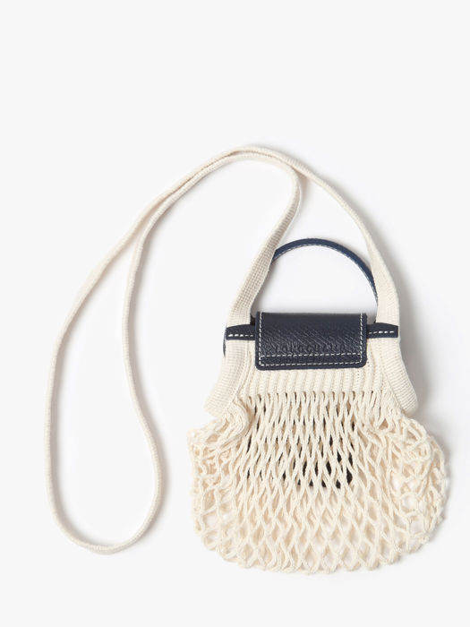 Longchamp Le pliage filet poche Sacs porté travers Bleu