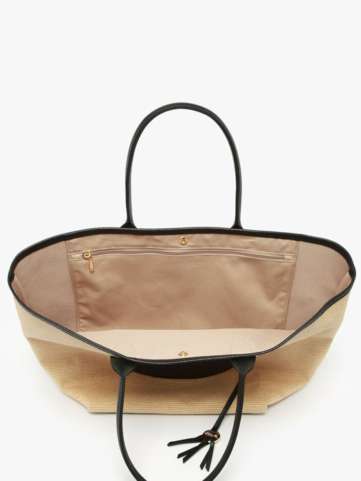 Longchamp Le panier pliage Besaces Noir