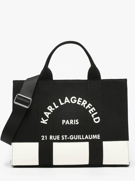 Sac à Main Rsg Coton Karl lagerfeld Noir rsg A3W50025