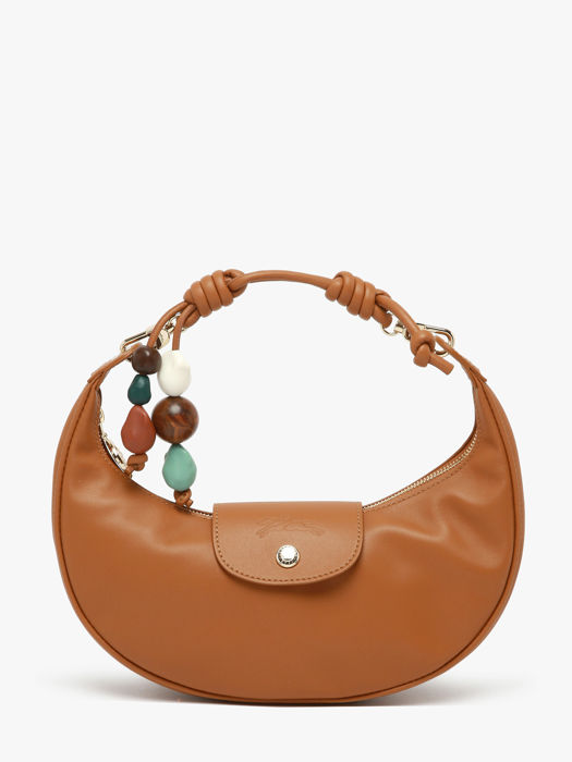 Longchamp Le pliage xtra perles Hobo bag Brown