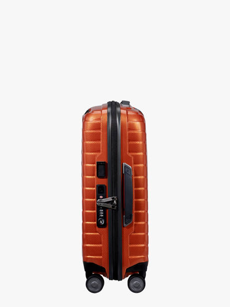 Valise Cabine Extensible Samsonite Orange proxis 140087 vue secondaire 3