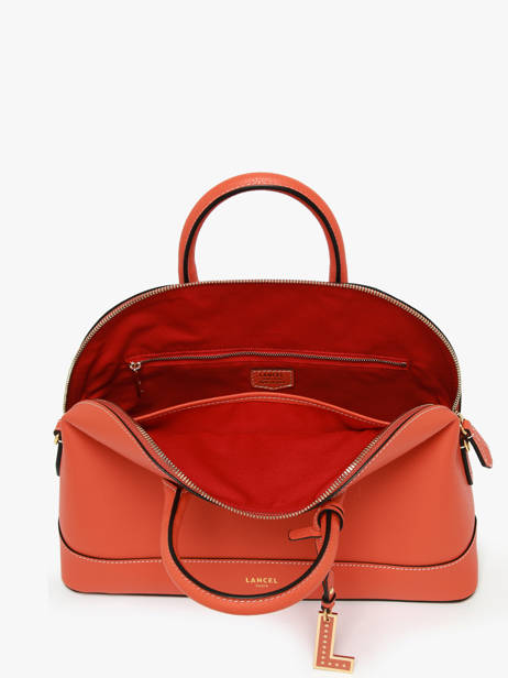 Handbag Belleville Leather Lancel Orange belleville A13736 other view 3