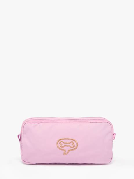 Pencil Case 3 Compartments Rowan 2.0 Stones and bones Pink girls G other view 2
