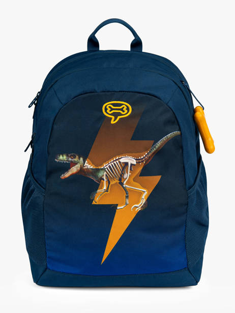 2-compartment Backpack Stones and bones Blue boys B