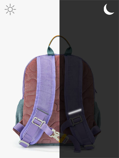 Mini Backpack Stones and bones Multicolor girls G other view 5