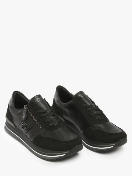 Sneakers In Leather Remonte Black women 4 other view 2