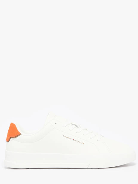 Sneakers In Leather Tommy hilfiger White men 53670K6