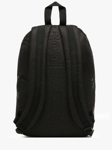 1 Compartment Backpack Real madrid Gray real 25CR204B other view 4