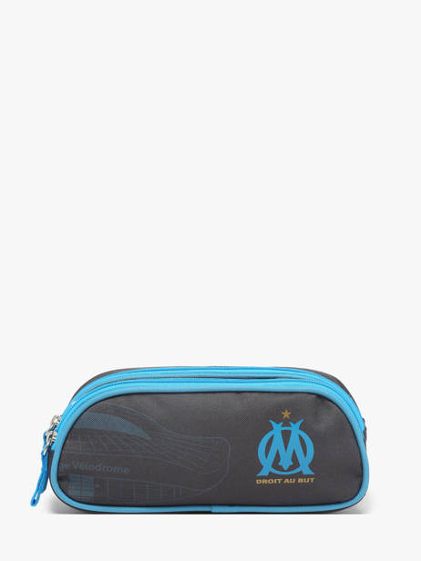 Trousse 2 Compartiments Olympique de marseille Gris om 24CO207D