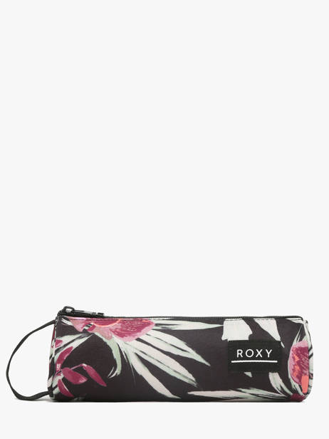 Trousse 1 Compartiment Roxy Noir back to school RJAA4393