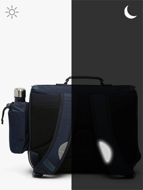 2-compartment Satchel Tann's Blue les fantaisies g 33143 other view 5