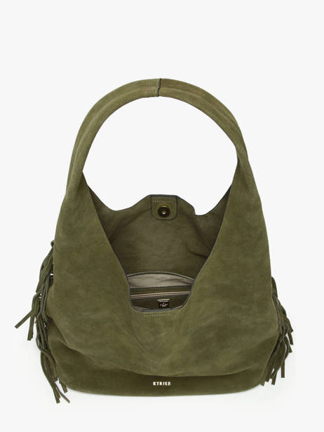 Sac Porté épaule L Country Cuir Etrier Vert country ECOU154L vue secondaire 3