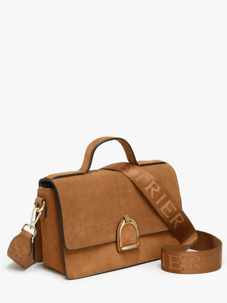 Sac Bandoulière M Altesse Suede Etrier Beige altesse suede EASU048M vue secondaire 2