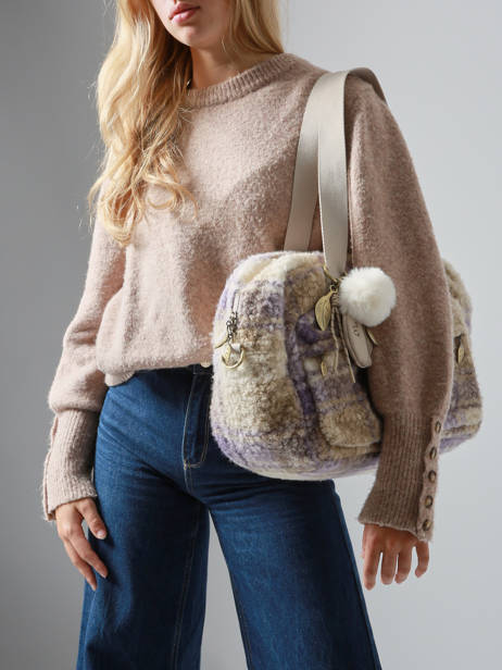 Sac Week-end Alyssum Woomen Violet alyssum WALS15 vue secondaire 1