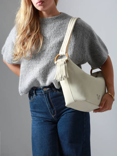 Shoulder Bag Camomille Woomen Beige camomille WCAO03 other view 1