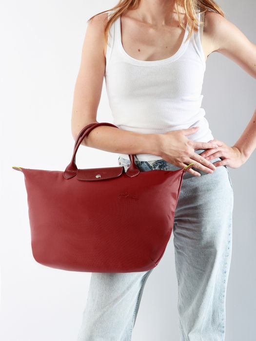 Longchamp Le pliage green Handbag Violet