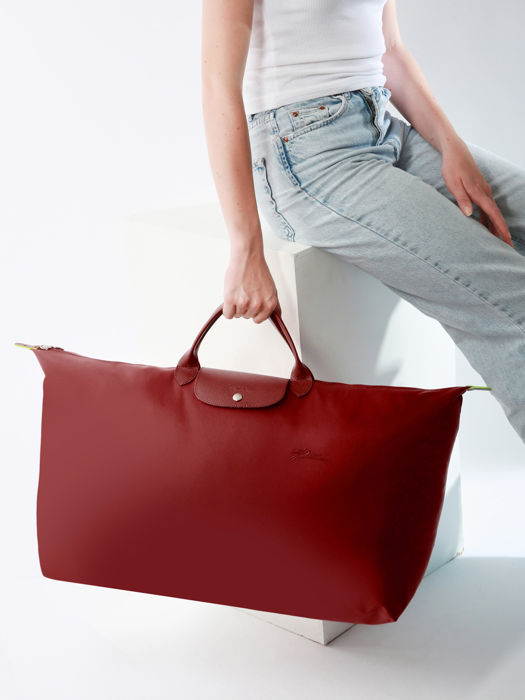 Longchamp Le pliage green Travel bag Violet