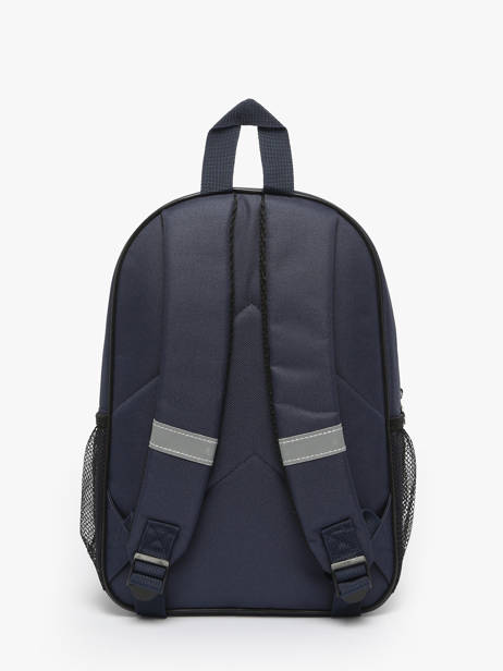 2-compartment Backpack Pokemon Blue pikachu eclair 25IK204P other view 4