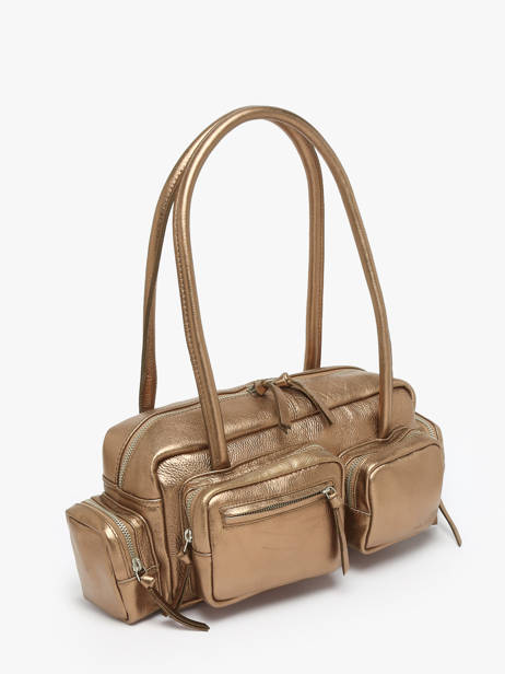 Shoulder Bag 90's Leather Paul marius Gold 90's BASSE90S other view 2