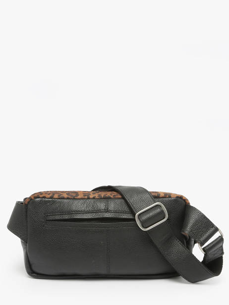 La Banane 90s Cuir Paul marius Noir 90's BANAN90S vue secondaire 4