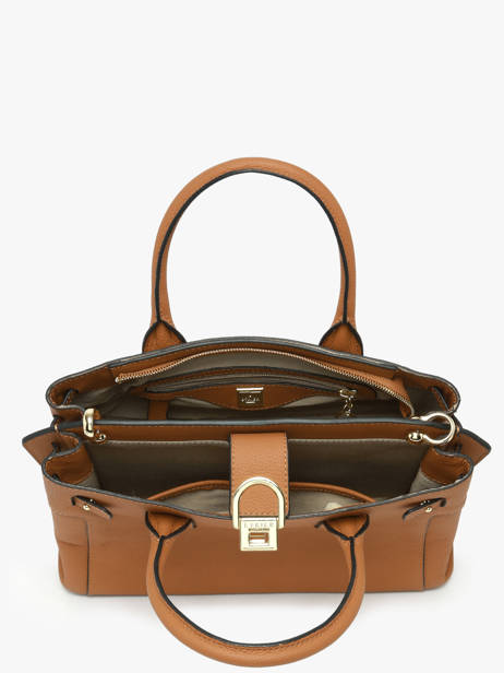 Sac Porté Main M Equestre Cuir Etrier Beige equestre EEQT142M vue secondaire 3