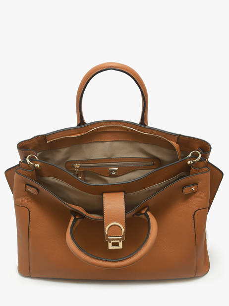 Sac Porté Main / A4 L Equestre Cuir Etrier Beige equestre EEQT142L vue secondaire 3