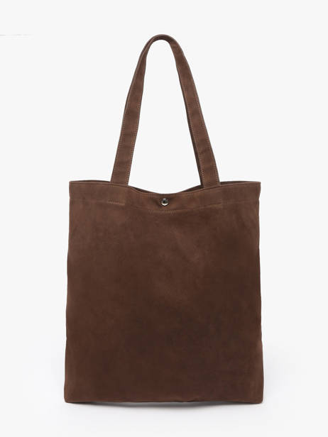 Shoulder Bag Suedine Kba Lancaster Brown suedine kba 61 other view 4