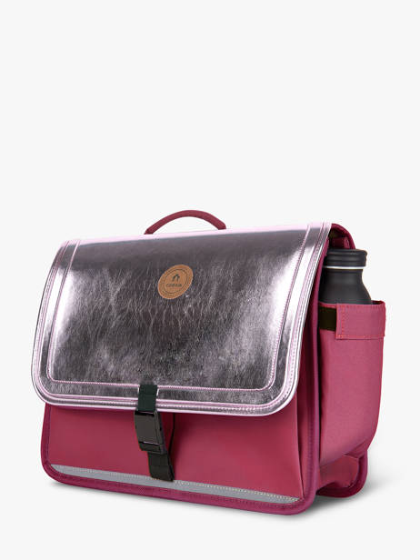 2-compartment Satchel Cabaia Pink school S other view 2