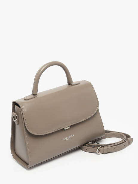 Medium Leather Suave Crossbody Bag Lancaster Gray suave even 17 other view 2