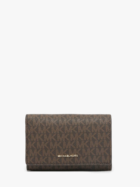 Portefeuille Jet Set Michael kors Marron jet set T5GJ6D9B
