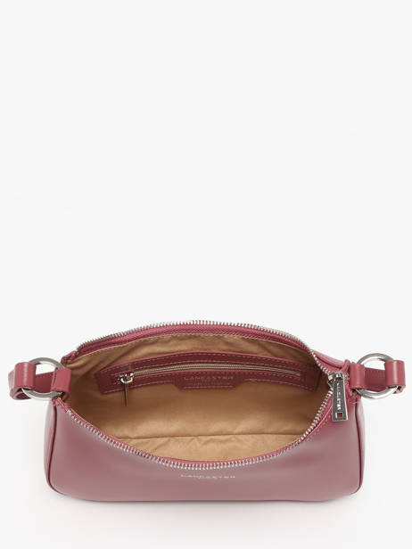 Sac Bandoulière Suave Cuir Lancaster Rose suave ace 22 vue secondaire 3