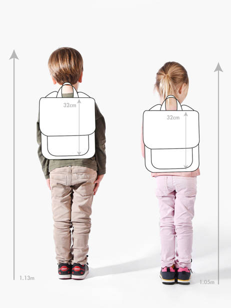 1 Compartment Backpack Roxy Black kids RJBP4915 other view 1