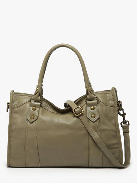 Top Handle Cow Leather Basilic pepper Green cow BCOW22 other view 4