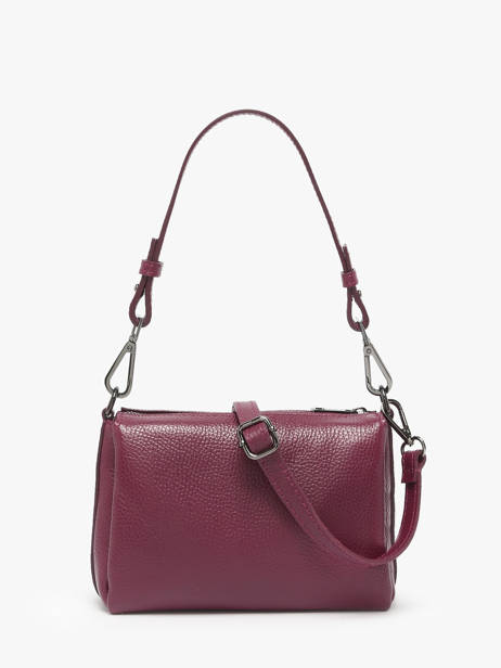 Sac Bandoulière Caviar Cuir Milano Rouge caviar CA25065 vue secondaire 4