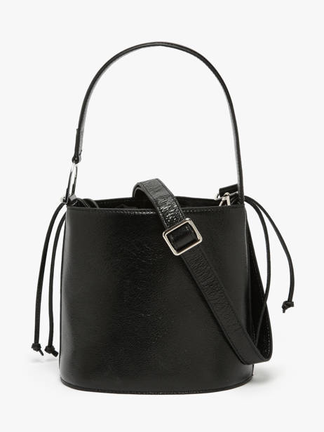 Sac Bandoulière Jolly Cuir Etrier Noir jolly EJOL146M vue secondaire 7