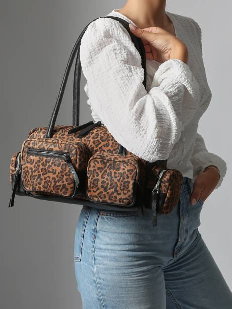 Shoulder Bag 90's Leather Paul marius Black 90's BASLE90S other view 1