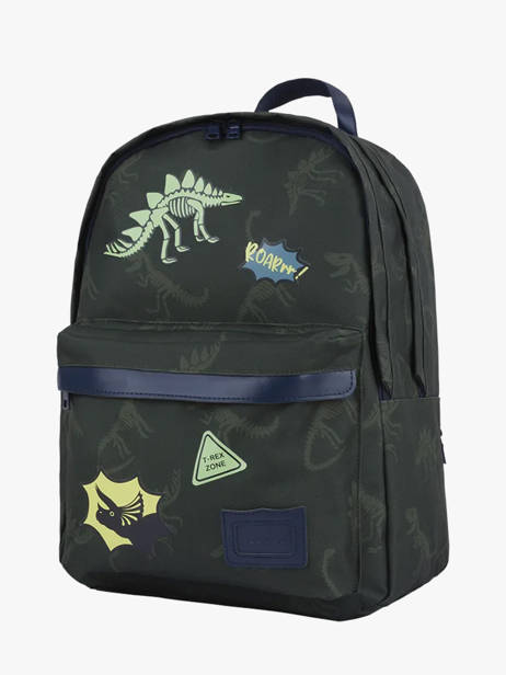 2-compartment Backpack Tann's Green les fantaisies g 63277 other view 2