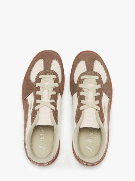 Sneakers Palermo Wine Club In Leather Puma Brown women 40334901 other view 4