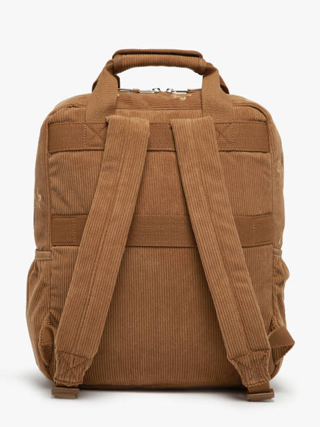 1 Compartment Backpack Roxy Brown back to school RJBP4933 other view 4