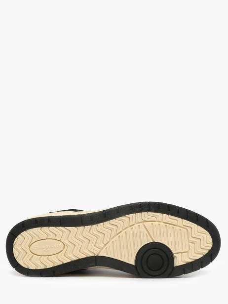 Sneakers La Vernaz In Leather Serge blanco Black men CHA2340P other view 5