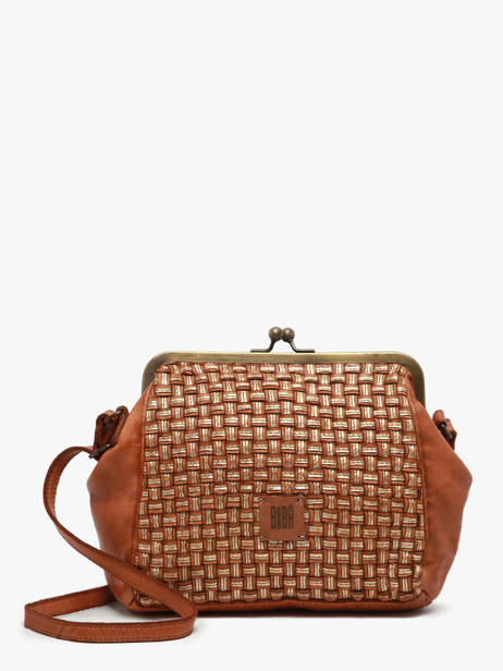 Shoulder Bag Heritage Leather Biba Brown heritage KAB21L