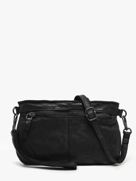 Sac Porté épaule Heritage Cuir Biba Noir heritage DON1L vue secondaire 4