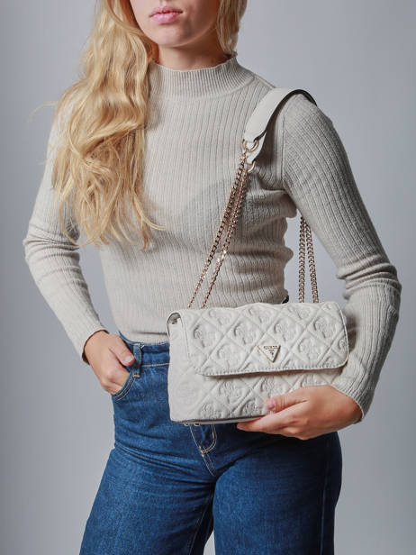 Shoulder Bag Adelasia Guess White adelasia QL965821 other view 1