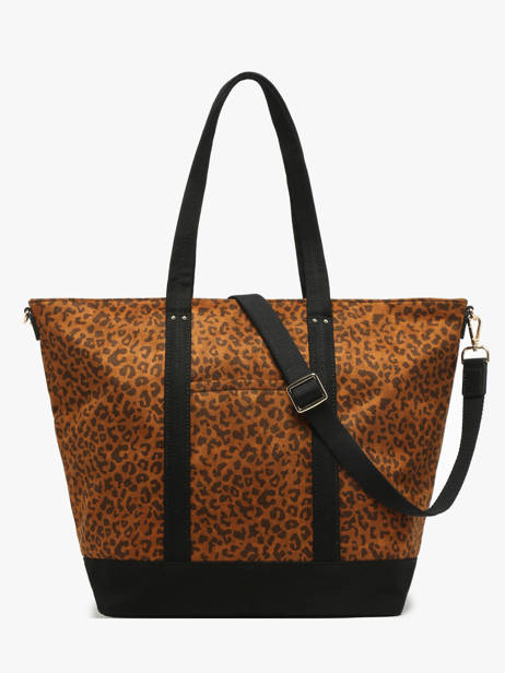 Shoulder Bag Leonie Hexagona Brown leonie 5120195 other view 4