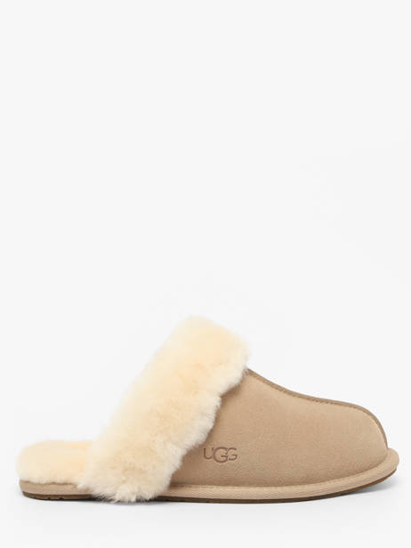 Chaussons Scuffette Ii En Cuir Ugg Beige women 1106872