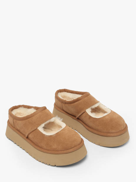 Derby Shoes In Leather Ugg Brown women 1167612 other view 2