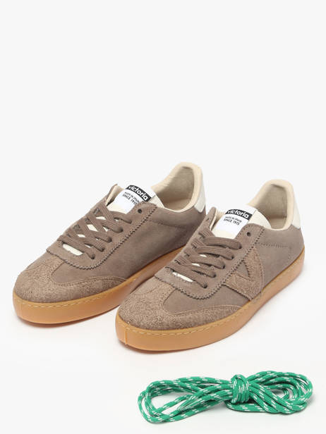Sneakers Berlin In Leather Victoria Brown women 1126229 other view 2